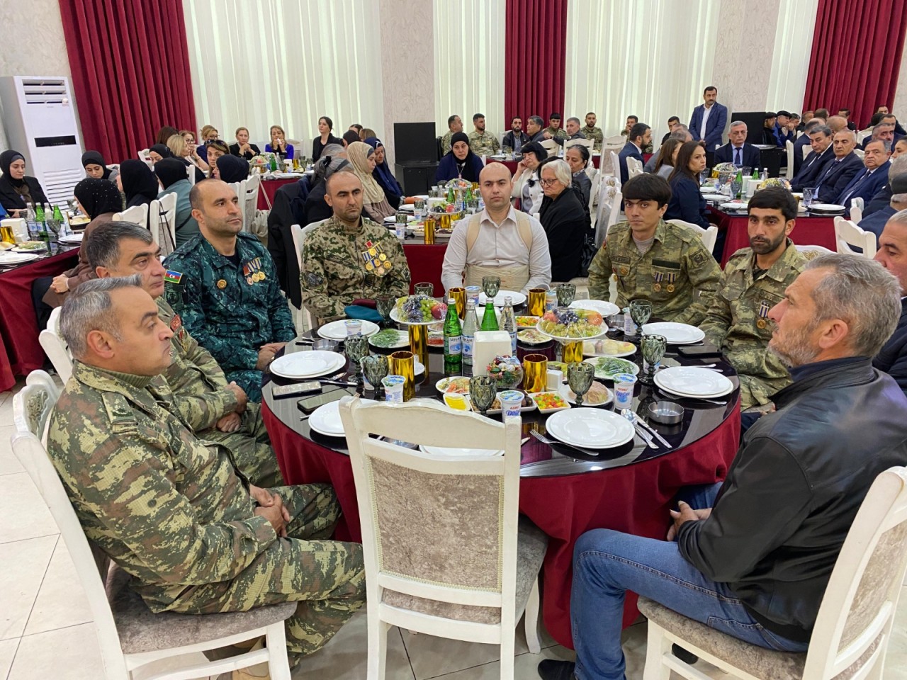 Xəzər rayonunda Anım günü ilə bağlı silsilə tədbirlər keçirilib - FOTOLAR